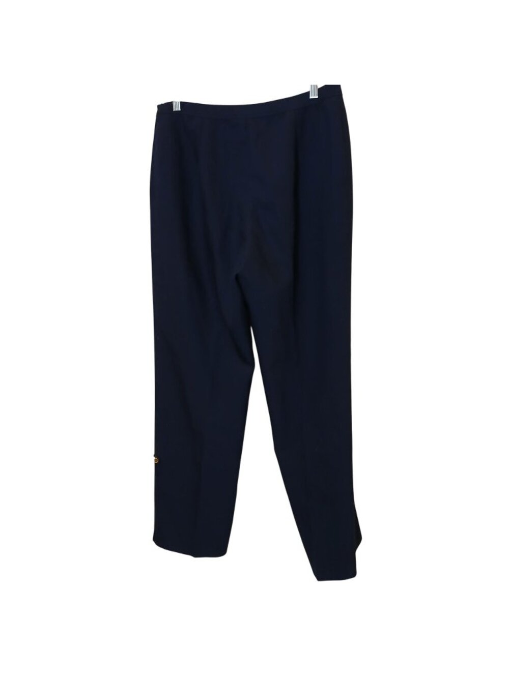 Bend Over Womens Navy Blue Stretch Pants Size 18S Elastic Waist Vintage #I-12